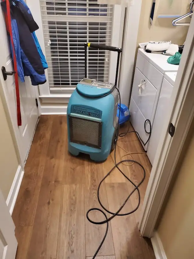 Commercial dehumidifier deployed for Crawl Space Restoration in Grayson