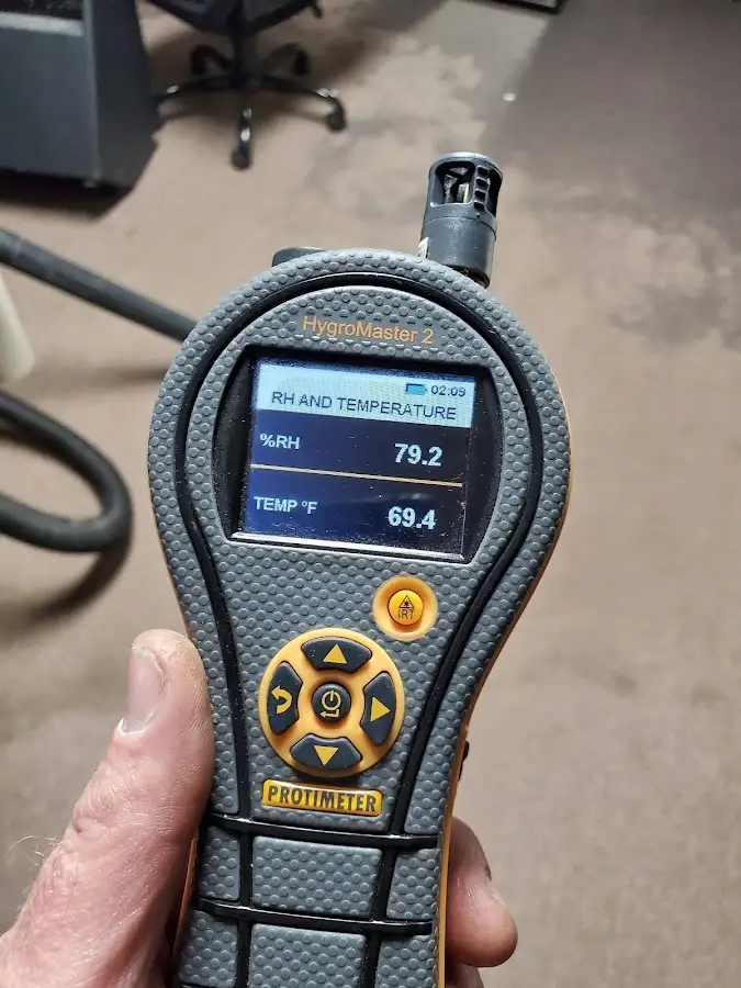 Moisture meter humidity assessment for Mold Remediation & Removal in Grayson